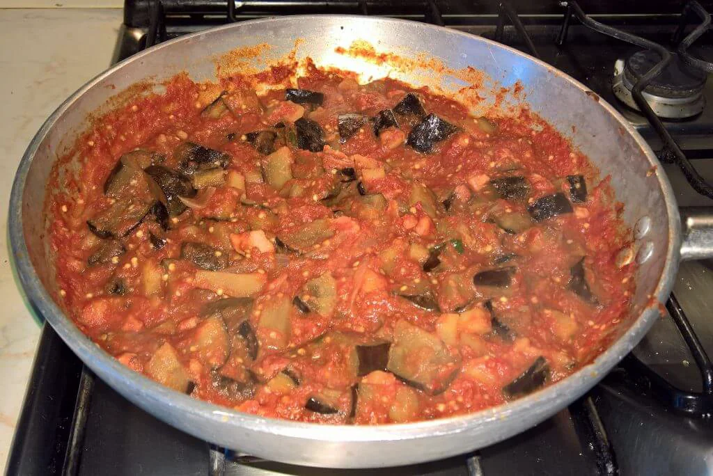 Mezzemaniche melanzane e patate
